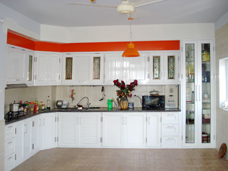 Tủ bếp nhôm kính 1 Tủ bếp nhôm kính 1