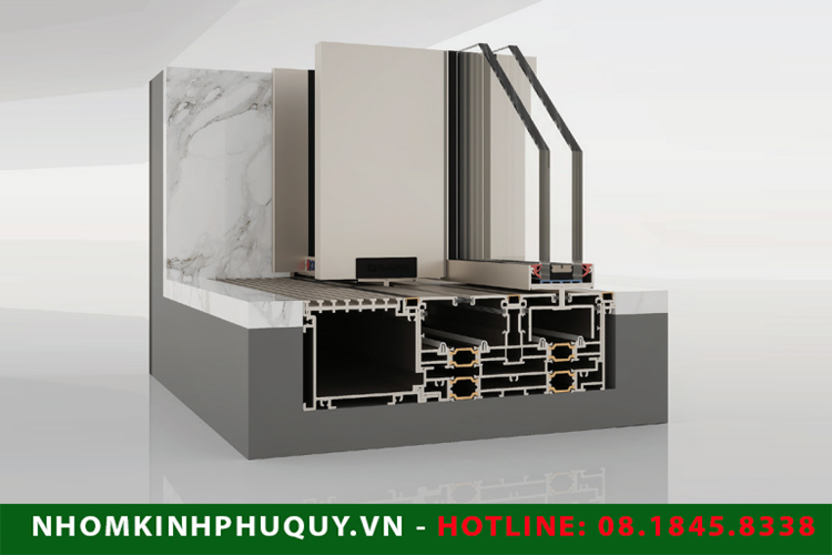 Thông tin kỹ thuật cửa trượt lùa Slim Romadio-INFINITY 19H siêu mỏng ngoài trời 1