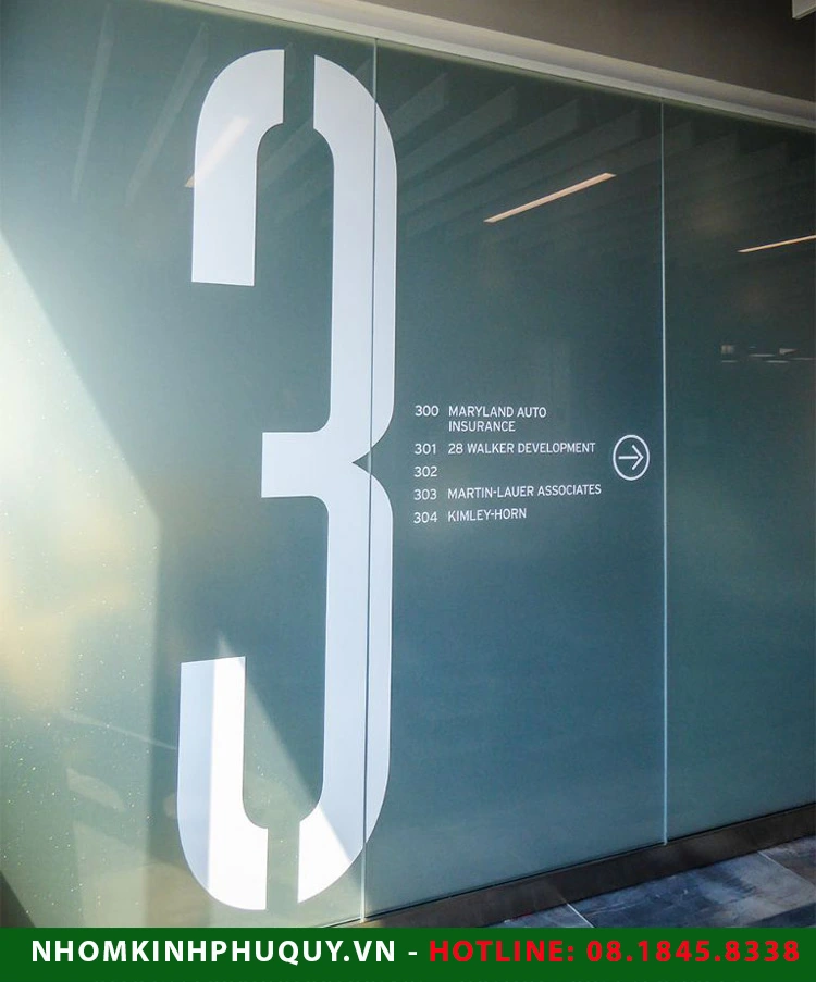 Cửa đi, cửa sổ kính mờ 2