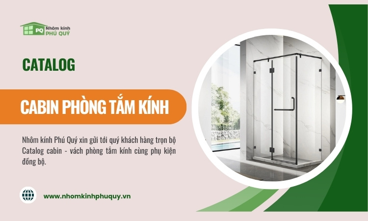 Catalog bản vẽ cabin phòng tắm kính và phụ kiện