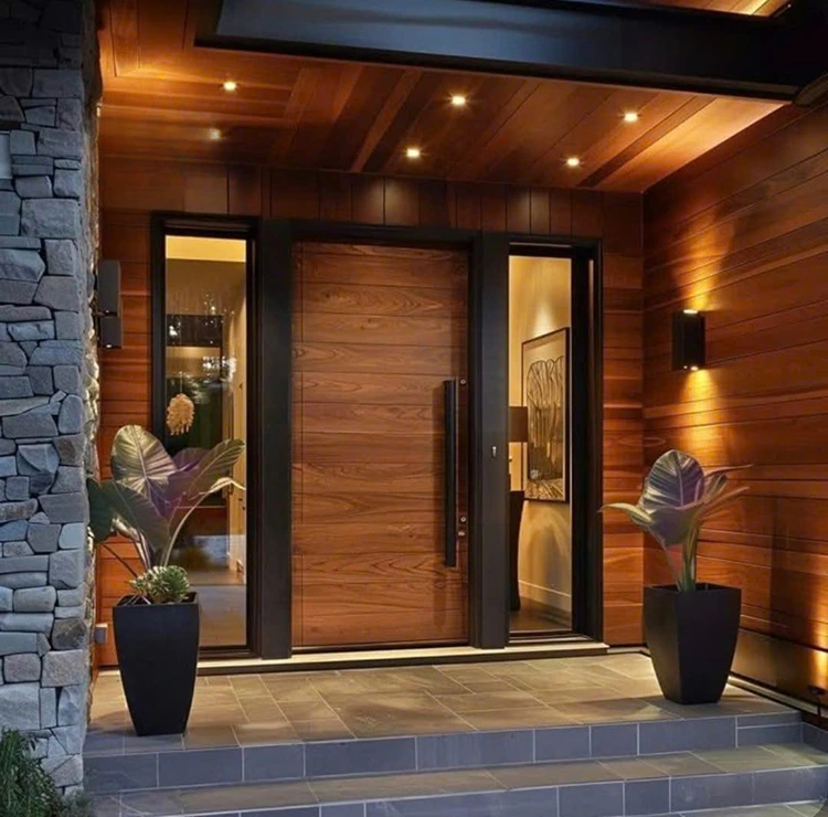 2. Cửa sảnh chính kết hợp vách kính 1 2. Cửa sảnh chính kết hợp vách kính 1