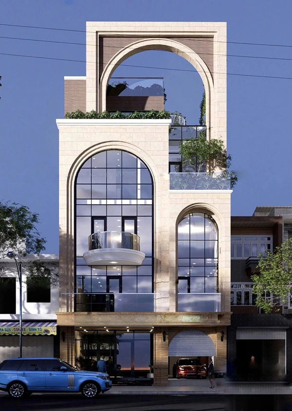 Các mẫu cửa nhôm vòm thông tầng phổ biến 3 Các mẫu cửa nhôm vòm thông tầng phổ biến 3