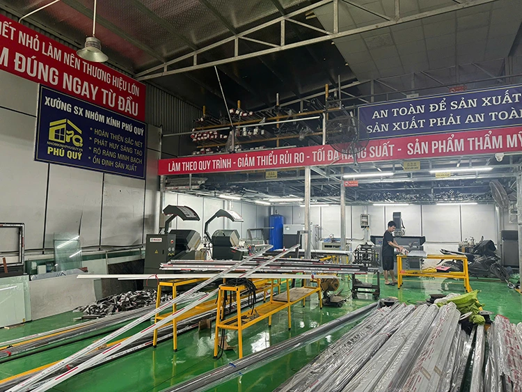 Phú Quý – Đối tác sản xuất nhôm kính cho các đơn vị tại Hưng Yên 1
