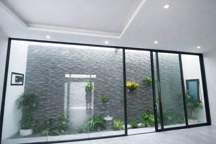 Công trình cửa nhôm Xingfa Phú Quý sản xuất lắp đặt tại Đồng Văn, Hà Nam cũ